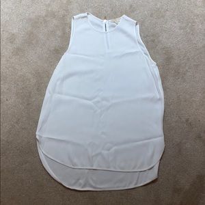 Cream Sleeveless Michael Kors Blouse